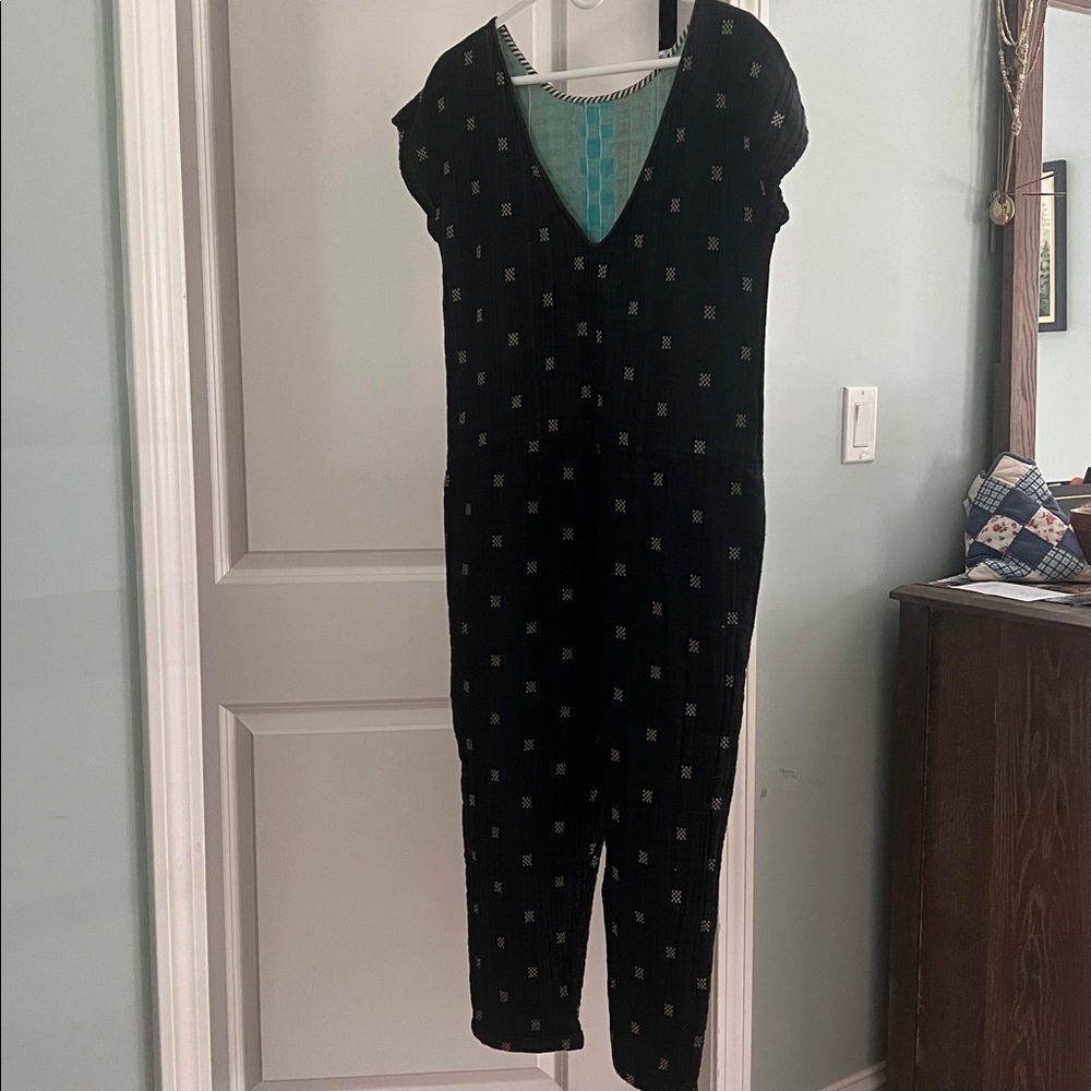 Navy Blue and White Ace & Jig jumpsuit - Picture 8 of 8
